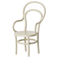 Metalowe Krzesło Dla Myszek Vintage Off White Maileg