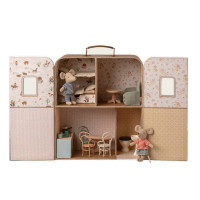 Walizka SuitCasa Little Sister & Brother Mouse Maileg