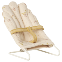 Metalowy Leżaczek Babysitter Micro Off White Maileg