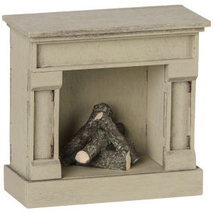 Kominek Dla Myszek Fireplace Off White Maileg