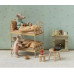 Łóżko Piętrowe Dla Myszek Bunk Bed Mouse Wheat Maileg