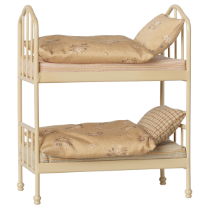 Łóżko Piętrowe Dla Myszek Bunk Bed Mouse Wheat Maileg