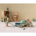 Maileg Wagonik Mouse Blue Maileg Wagonik Mouse Blue
