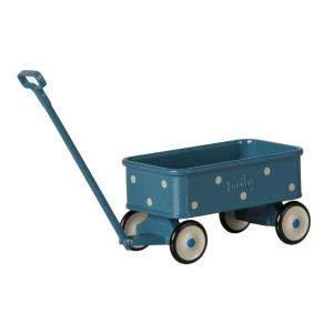 Maileg Wagonik Mouse Blue Maileg Wagonik Mouse Blue