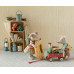 Maileg Wagonik Mouse Red Maileg Wagonik Mouse Red