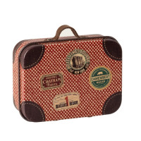 Walizeczka Metalowa Travel Red Micro Maileg Walizeczka Metalowa Travel Red Micro Maileg