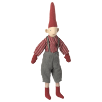 Skrzat Pixy Size 2 Boy Red Shirt Maileg Skrzat Pixy Size 2 Boy Red Shirt Maileg