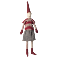 Skrzat Pixy Size 3 Girl Skirt & Knitted Sweater Maileg Skrzat Pixy Size 3 Girl Skirt & Knitted Sweater Maileg