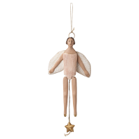 Dekoracja Anioł Angel Jumping Jack With Halo Medium Rose Maileg Dekoracja Anioł Angel Jumping Jack With Halo Medium Rose Maileg