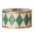 Maileg Świecznik Candle Holder Drum Green/Off White