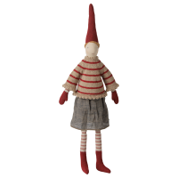 Skrzat Pixy Girl Size 3 Striped Knitted Sweater Maileg