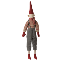 Skrzat Pixy Boy Size 4 Knitted Sweater & Scarf Maileg