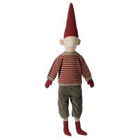 Skrzat Pixy Boy Size 5 Striped Knitted Sweater Maileg
