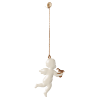 Zawieszka Aniołek Z Harfą Metal Ornament Angel Harp Maileg