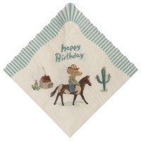 Serwetki Papierowe Happy Birthday Cowboy Maileg