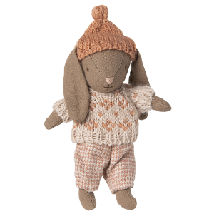 Królik Winter Bunny Micro Brown Rose Maileg