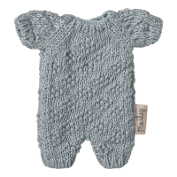 Ubranko Dla Królika Knitted Suit Micro Blue Maileg Ubranko Dla Królika Knitted Suit Micro Blue Maileg