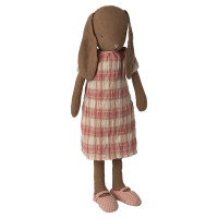 Królik Bunny Size 3 Chocolate Brown Dress Maileg