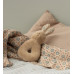 Zestaw Rabbit Rattle Set Cream Peach Maileg