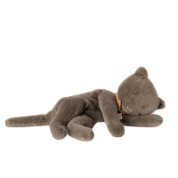 Kotek Sleeping Kitten Plush Medium Grey Maileg Kotek Sleeping Kitten Plush Medium Grey Maileg