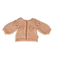 Dzianinowy Kardigan Knitted Cardigan Size 3 Light Rose Maileg Dzianinowy Kardigan Knitted Cardigan Size 3 Light Rose Maileg