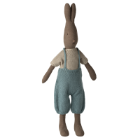 Królik Rabbit Size 3 Brown Knitted Shirt & Overall Maileg Królik Rabbit Size 3 Brown Knitted Shirt & Overall Maileg