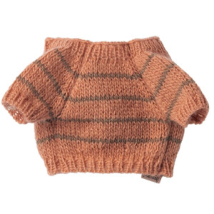 Ubranko Dla Pieska Puppy Small Knitted Sweater Coral Maileg Ubranko Dla Pieska Puppy Small Knitted Sweater Coral Maileg