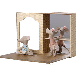 Myszki Baletowe W Studiu Tanecznym Ballet Mice In Dance Studio Maileg