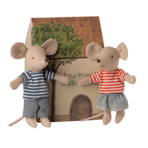 Myszki Starszy Brat I Starsza Siostra LouiMax & Stella Maileg