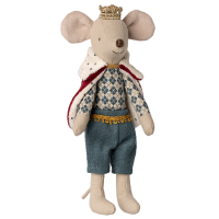 Król King Mouse Dad Maileg Król King Mouse Dad Maileg
