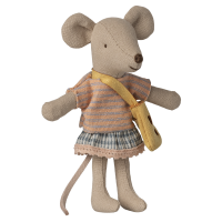 Myszka Little Sister Mouse With Bag Maileg Myszka Little Sister Mouse With Bag Maileg