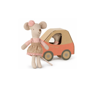 Maileg Myszka Driver Mouse Little Sister Maileg Myszka Driver Mouse Little Sister