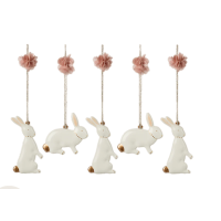 Metalowe Ozdoby Zajączek Wielkanocny Easter Bunny 5 SZT Maileg Metalowe Ozdoby Zajączek Wielkanocny Easter Bunny 5 SZT Maileg