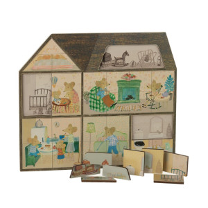 Puzzle Mouse Hole Farmhouse Puzzle Maileg