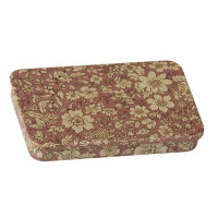 Maileg Metalowe Pudełko Metal box w. sliding lid Blossom Heather Maileg Metalowe Pudełko Metal box w. sliding lid Blossom Heather
