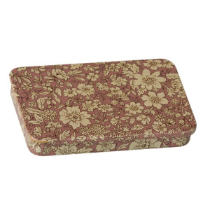 Maileg Metalowe Pudełko Metal box w. sliding lid Blossom Heather Maileg Metalowe Pudełko Metal box w. sliding lid Blossom Heather