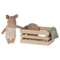 Świnka Baby Girl Pig In Box Maileg