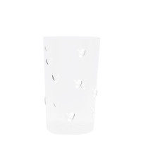 Szklanka Tumbler L Hearts In Natural Shape Glass 450 ml Bastion Collections Szklanka Tumbler L Hearts In Natural Shape Glass 450 ml Bastion Collections