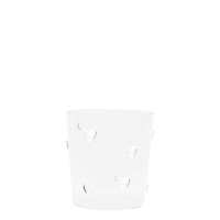 Szklanka Tumbler M Hearts In Natural Shape Glass 300 ml Bastion Collections Szklanka Tumbler M Hearts In Natural Shape Glass 300 ml Bastion Collections