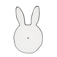 Talerz Plate White Bunny Ears Bastion Collections Talerz Plate White Bunny Ears Bastion Collections