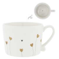 Kubek Cup White/Hearts In Bloom Bastion Collections
