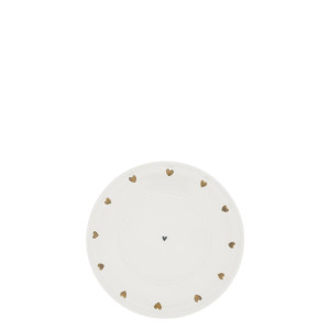 Talerzyk Plate Cup Sm White/Hearts Allround Bastion Collections Talerzyk Plate Cup Sm White/Hearts Allround Bastion Collections