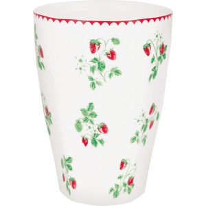 Kubek French Latte Berry White Green Gate Kubek French Latte Berry White Green Gate