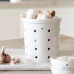 Pojemnik Ceramiczny Jar Garlic White Bastion Collections Pojemnik Ceramiczny Jar Garlic White Bastion Collections