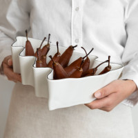 Misa Bowl XMAS White Large Bastion Collections Misa Bowl XMAS White Large Bastion Collections