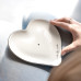 Talerz Heart Plate White 'made for smiles' Bastion Collections Talerz Heart Plate White 'made for smiles' Bastion Collections