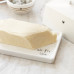Maselniczka Butter Dish Small White Heart in Black Bastion Collections Maselniczka Butter Dish Small White Heart in Black Bastion Collections