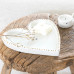 Taca Tray Heart With Edge Little Brown Stripes Bastion Collections Taca Tray Heart With Edge Little Brown Stripes Bastion Collections
