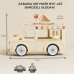 Drewniany Samochód Retro Lodziarnia Dolly Le Toy Van Drewniany Samochód Retro Lodziarnia Dolly Le Toy Van