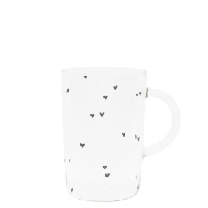 Szklanka Tumbler Tea L Hearts All Over Bastion Collections